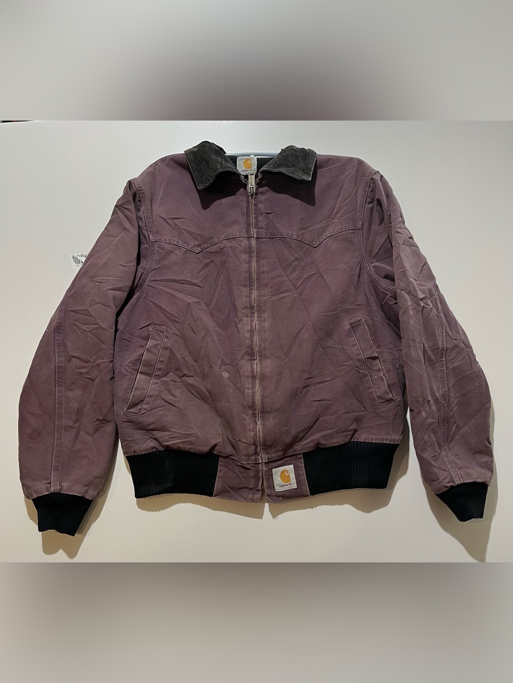 Carhartt Santa Fe men’s jacket Sz large faded purple
